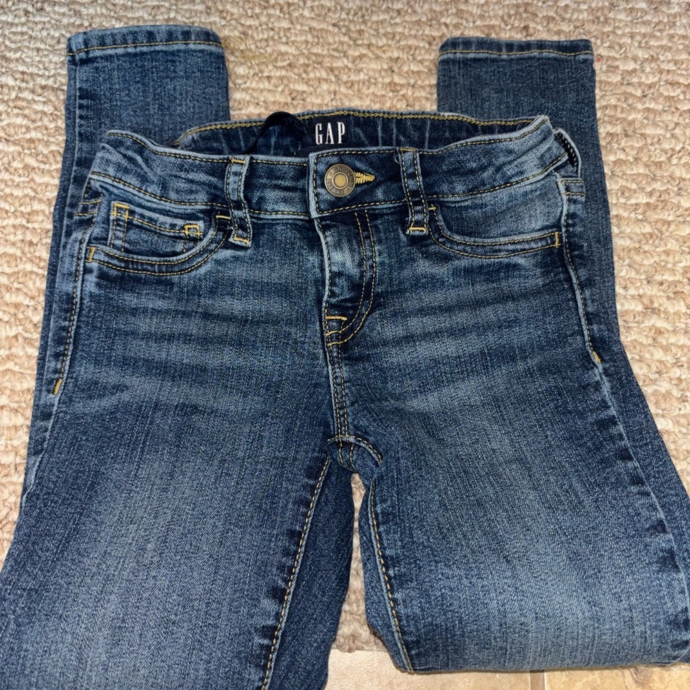 GAP Kids Dark Blue Denim Jeans for Girls